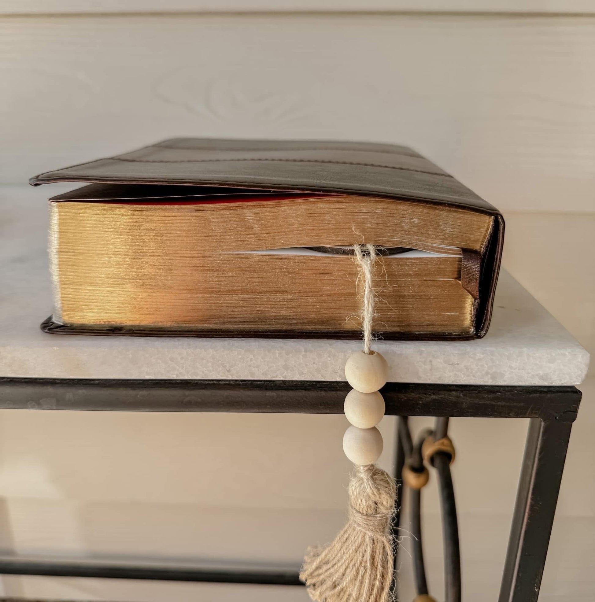 Faith Bookmark in a Bible