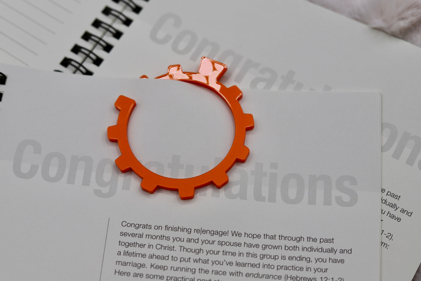 Re|Engage Acrylic Bookmarks