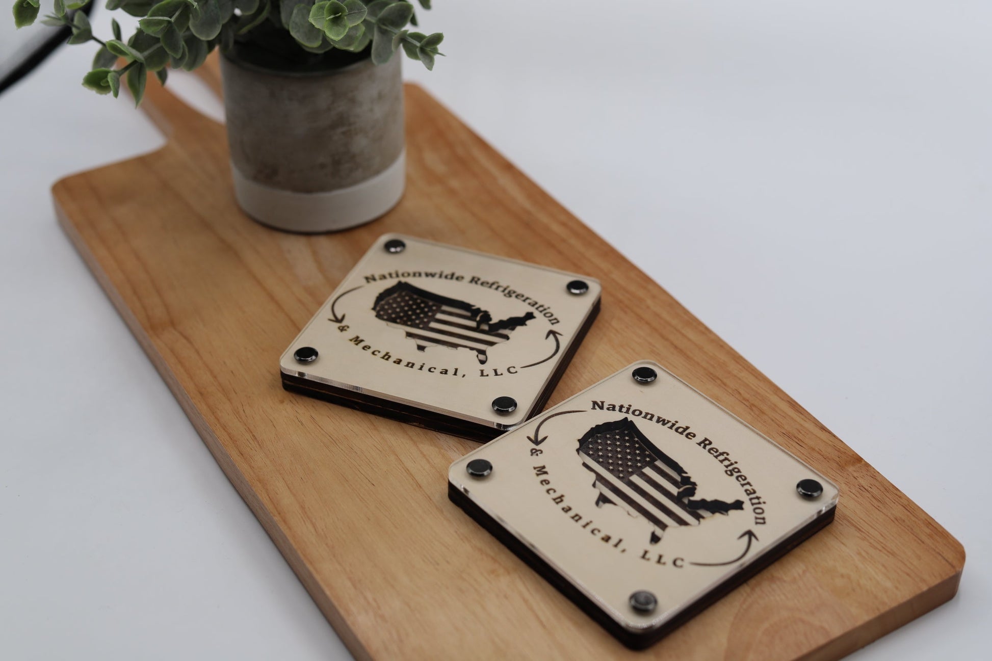 Customizable Engraved Wooden Coasters Coaster Risen Designs 