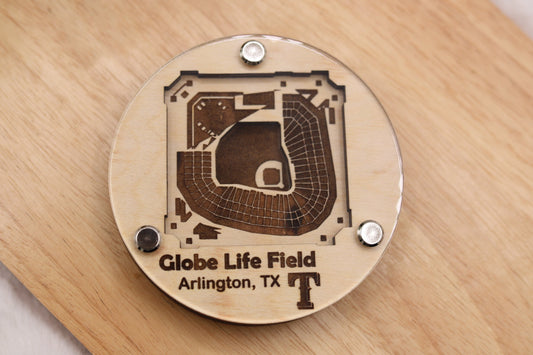 Stadium Coaster Home Decor Risen Designs 