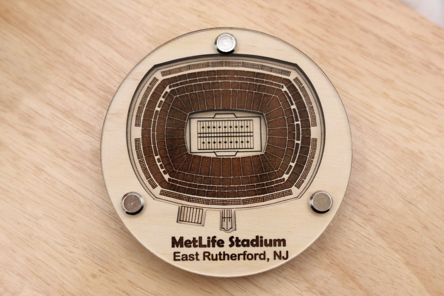 Stadium Coaster Home Decor Risen Designs 
