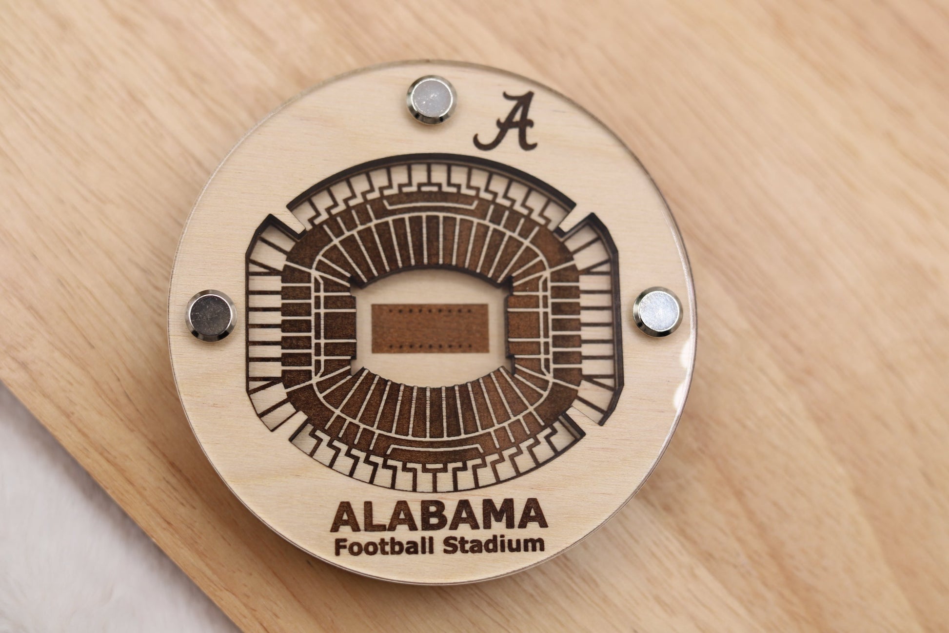 Stadium Coaster Home Decor Risen Designs 